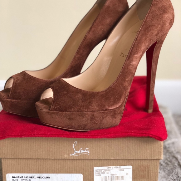 Christian Louboutin Shoes - Christian Louboutin Banne Peep Toe